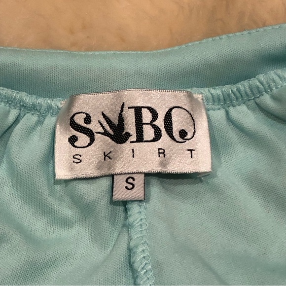 SBO Romper - Tiffany Blue Aztec Bohemian 💗 - Picture 10 of 11